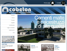 Tablet Screenshot of cobeton.com